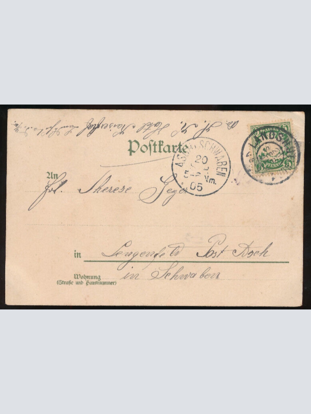 AK aus Meran Italien (1925)