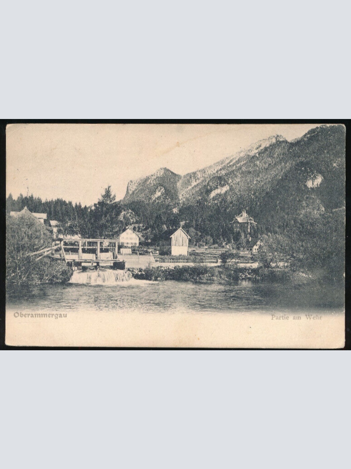 AK aus Oberammergau Bayern (1351)