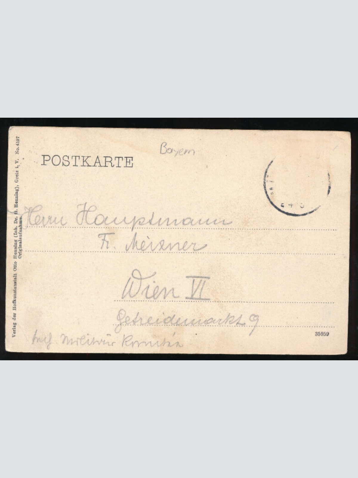 AK aus Oberammergau Bayern (1351)