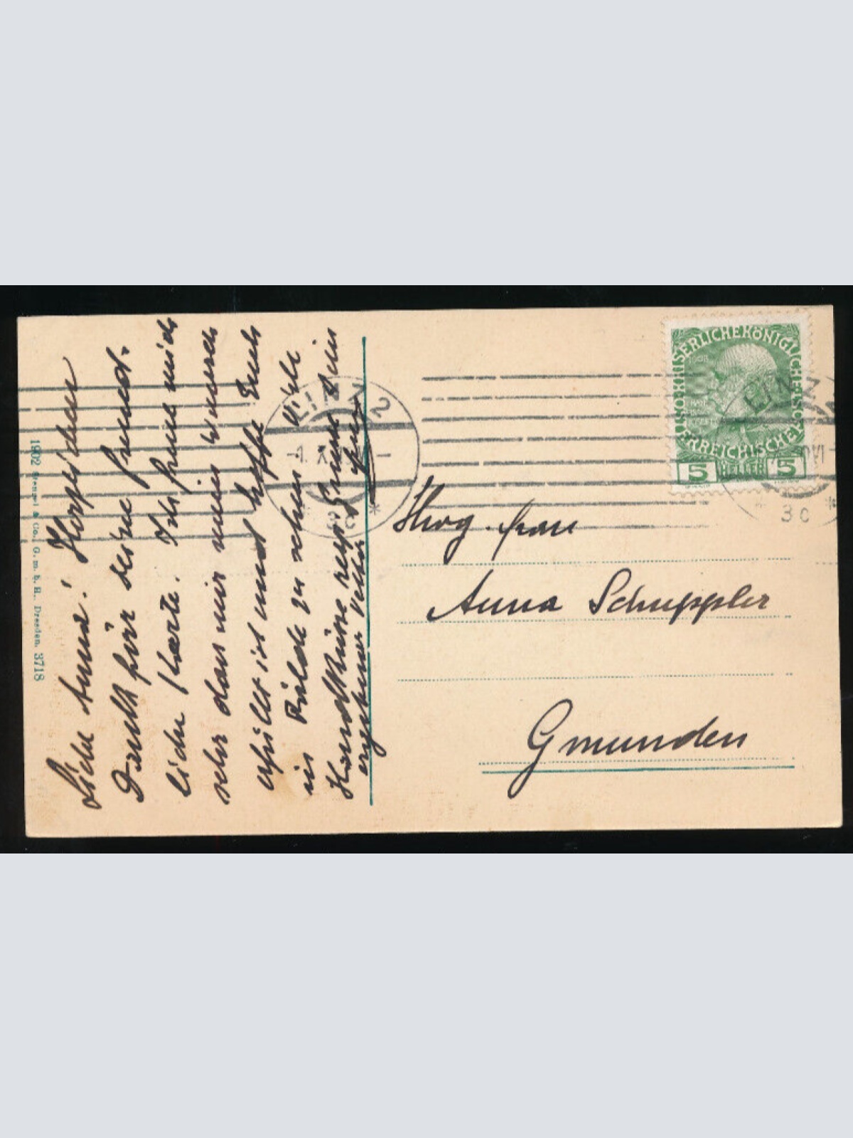 AK Linz an der Donau Schloßkaserne mit Dampfer Oberösterreich (1949)