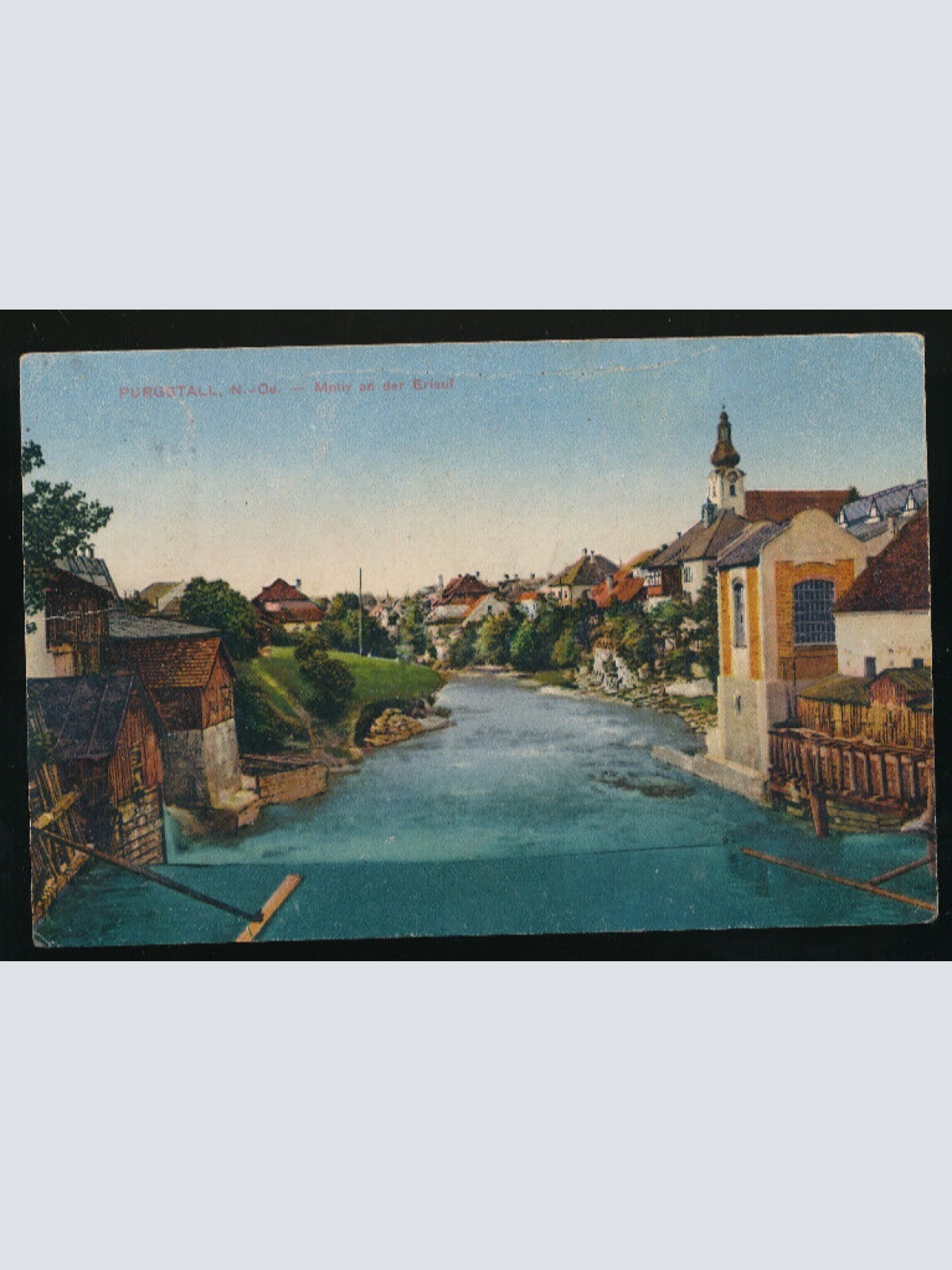 AK aus Purgstall Niederösterreich (1901)