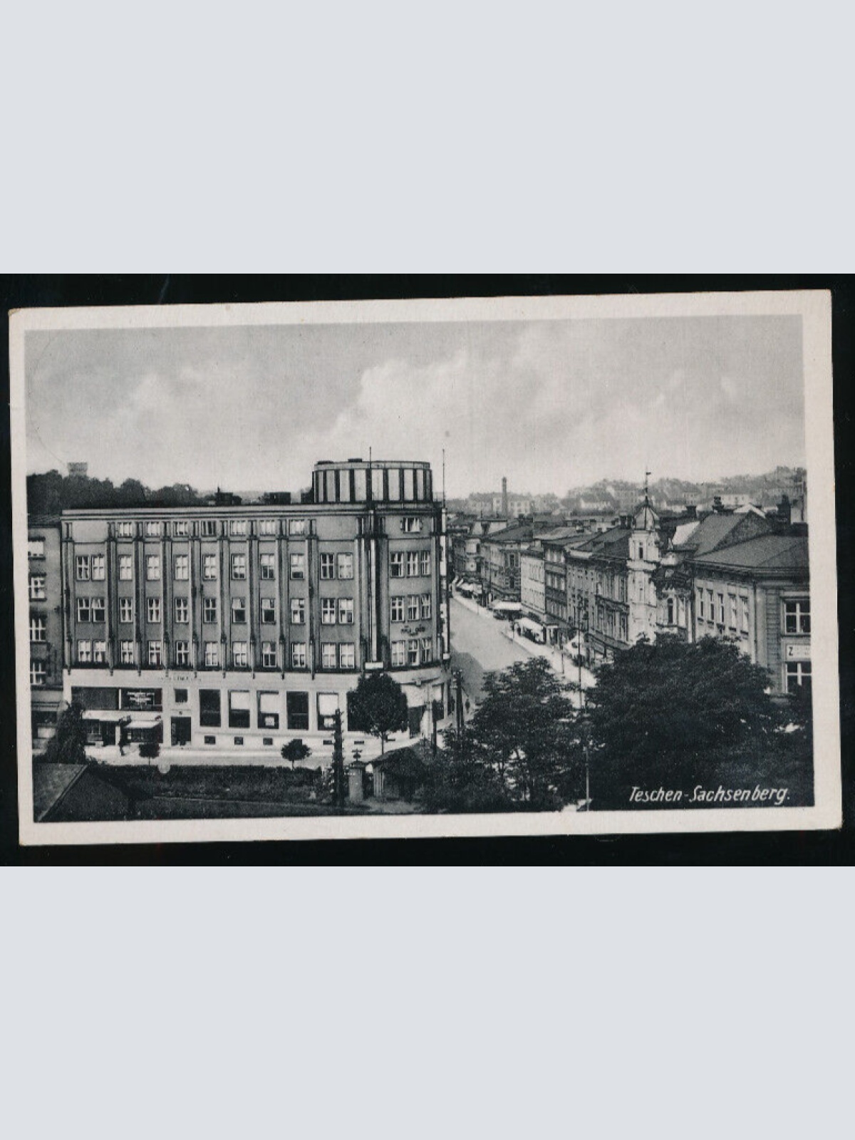 AK aus Teschen - Sachsenberg Polen (1363)
