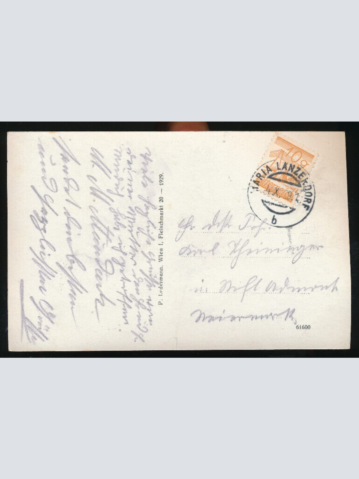 AK aus Maria-Lanzendorf Wallfahrtskirche Niederösterreich (1313)