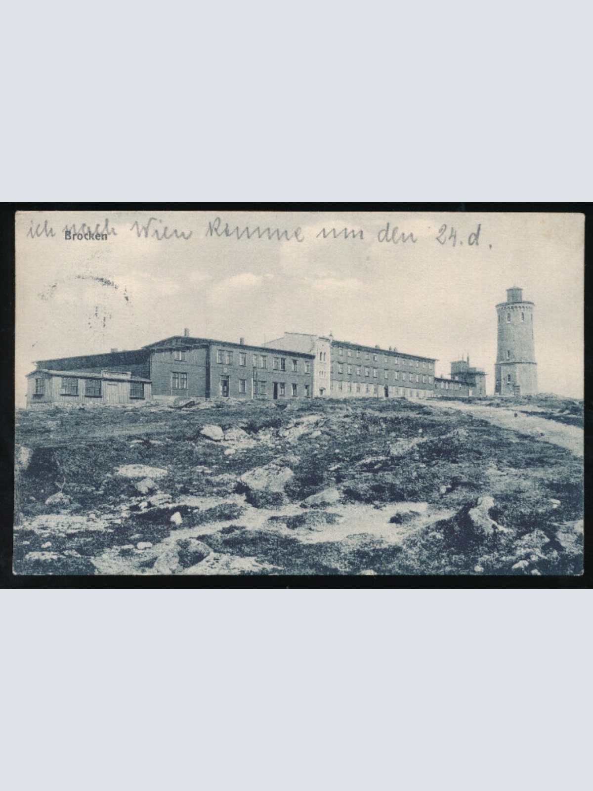 AK aus Brocken Sachsen-Anhalt (1349)