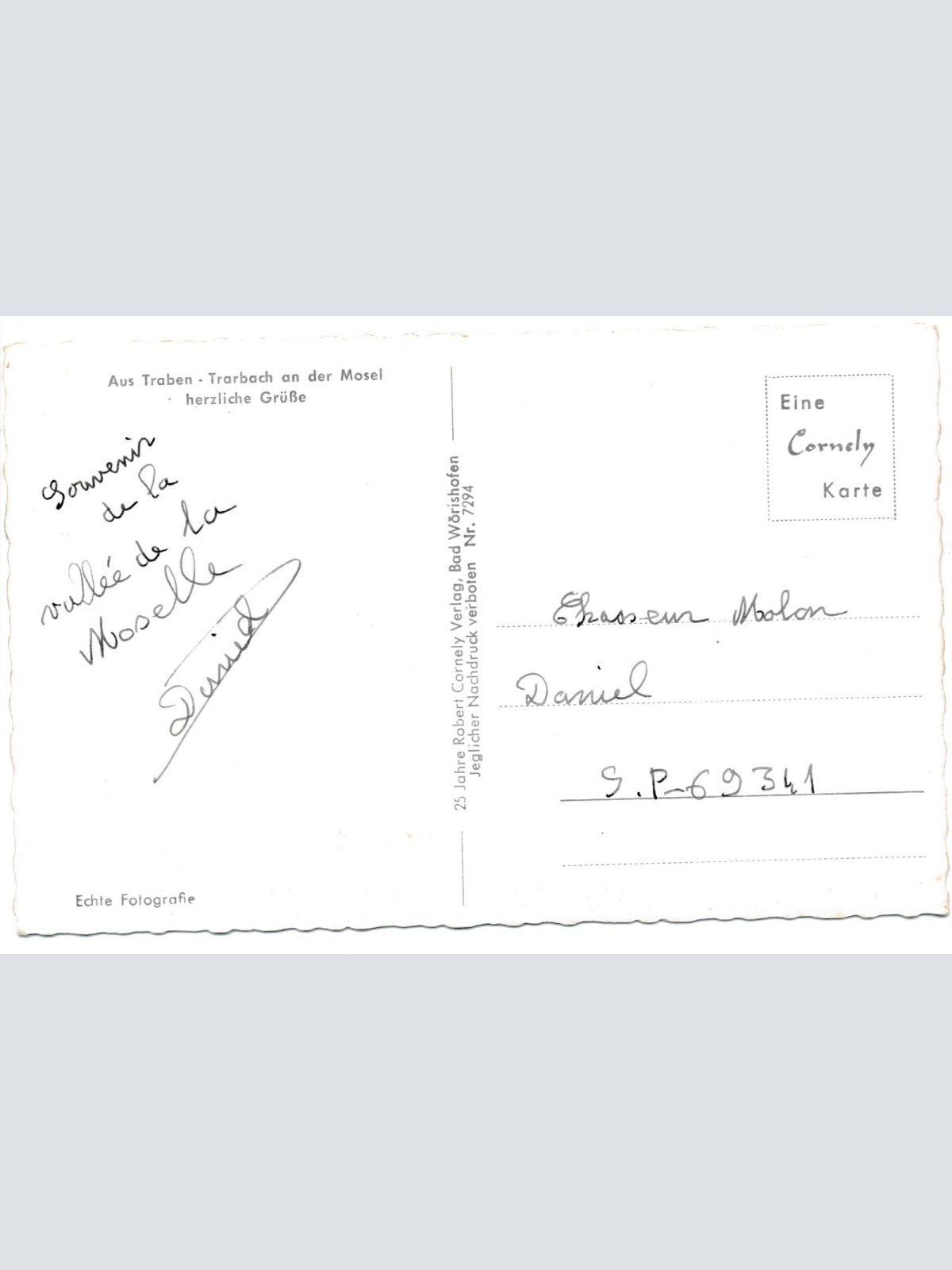 AK, Aus traben Trarbach an der Mosel, Herzliche Grüße, Rheinland-Pfalz (S97)