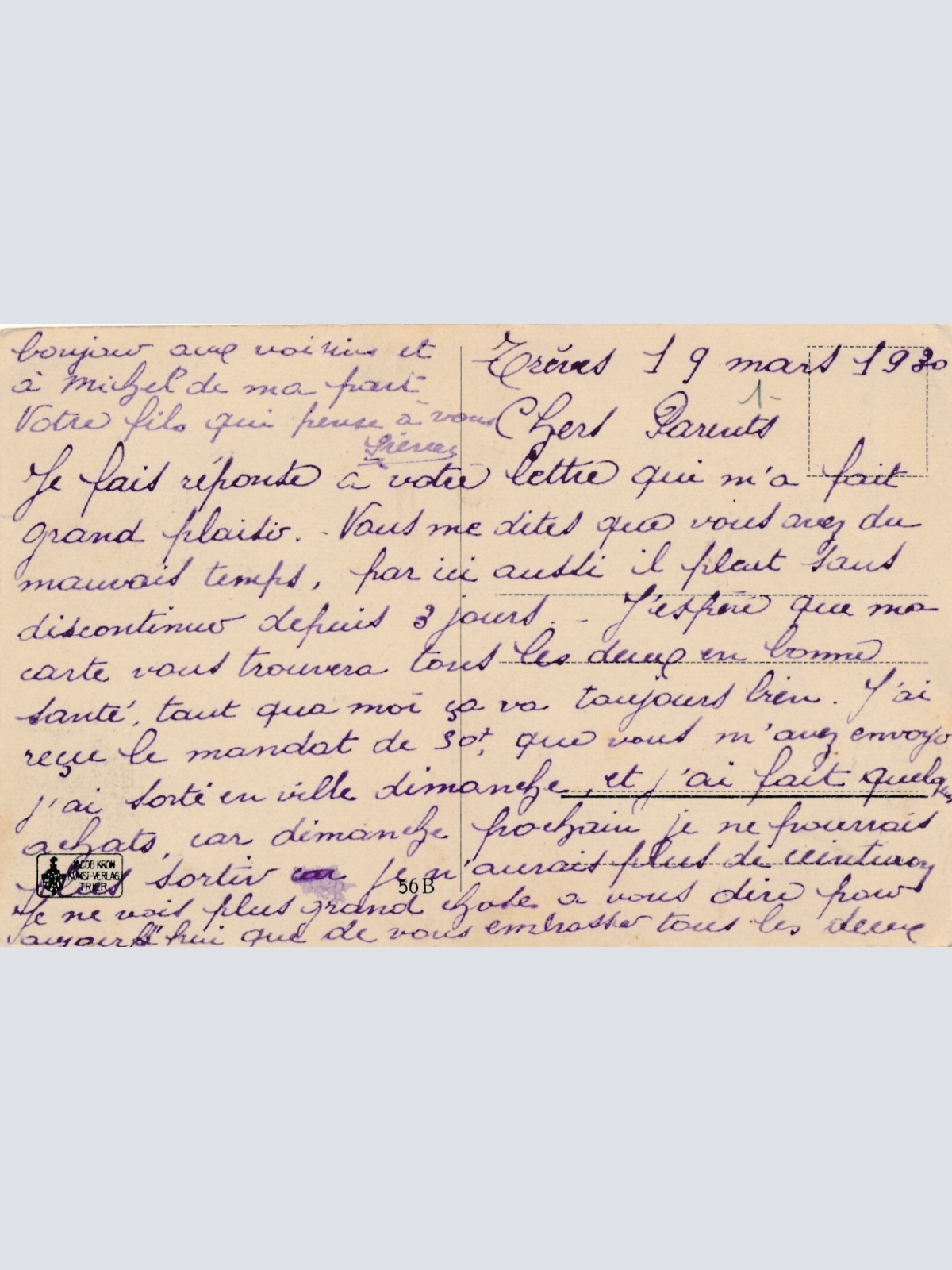 AK, Grüße aus Trier, Rheinland-Pfalz (S82)