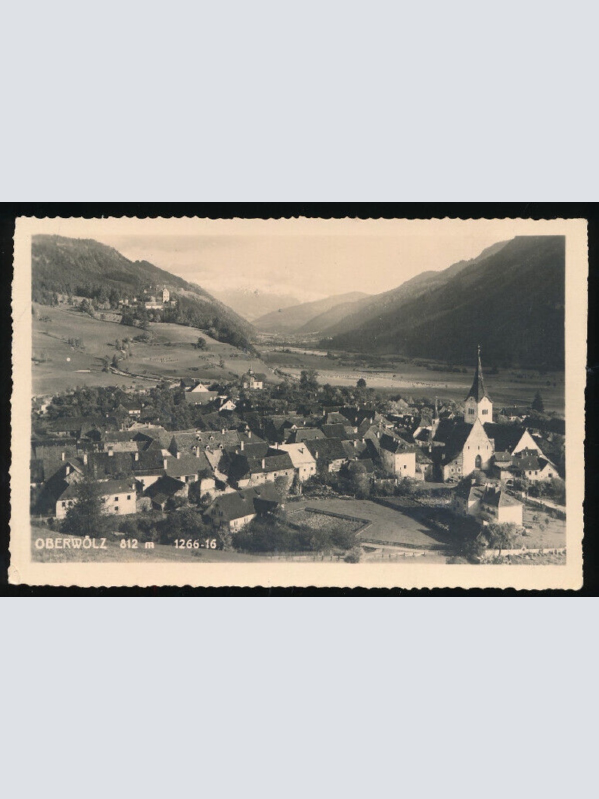 AK aus Oberwölz Steiermark (1853)