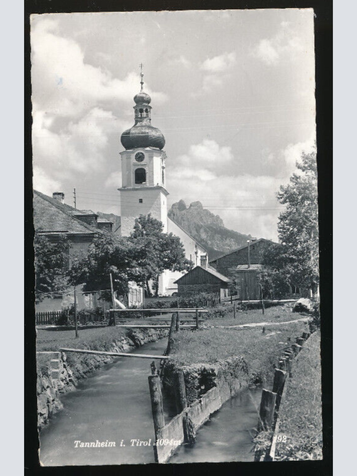 AK aus Tannheim in Tirol (1822)