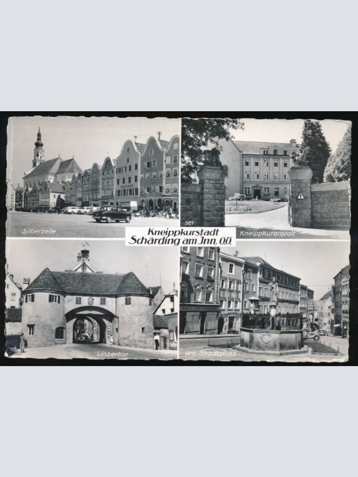 AK aus Schärding am Inn Kneippkurstadt Mehrbildkarte Oberösterreich (1271)