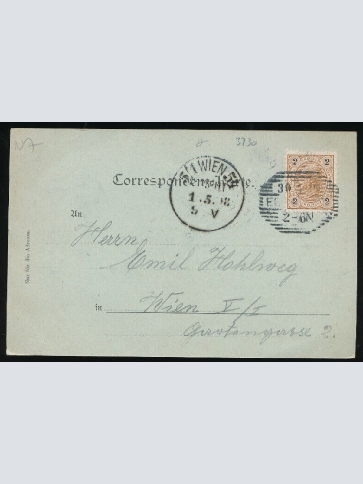 Mondschein-Karte gruss aus Eggenburg Niederösterreich (2007)