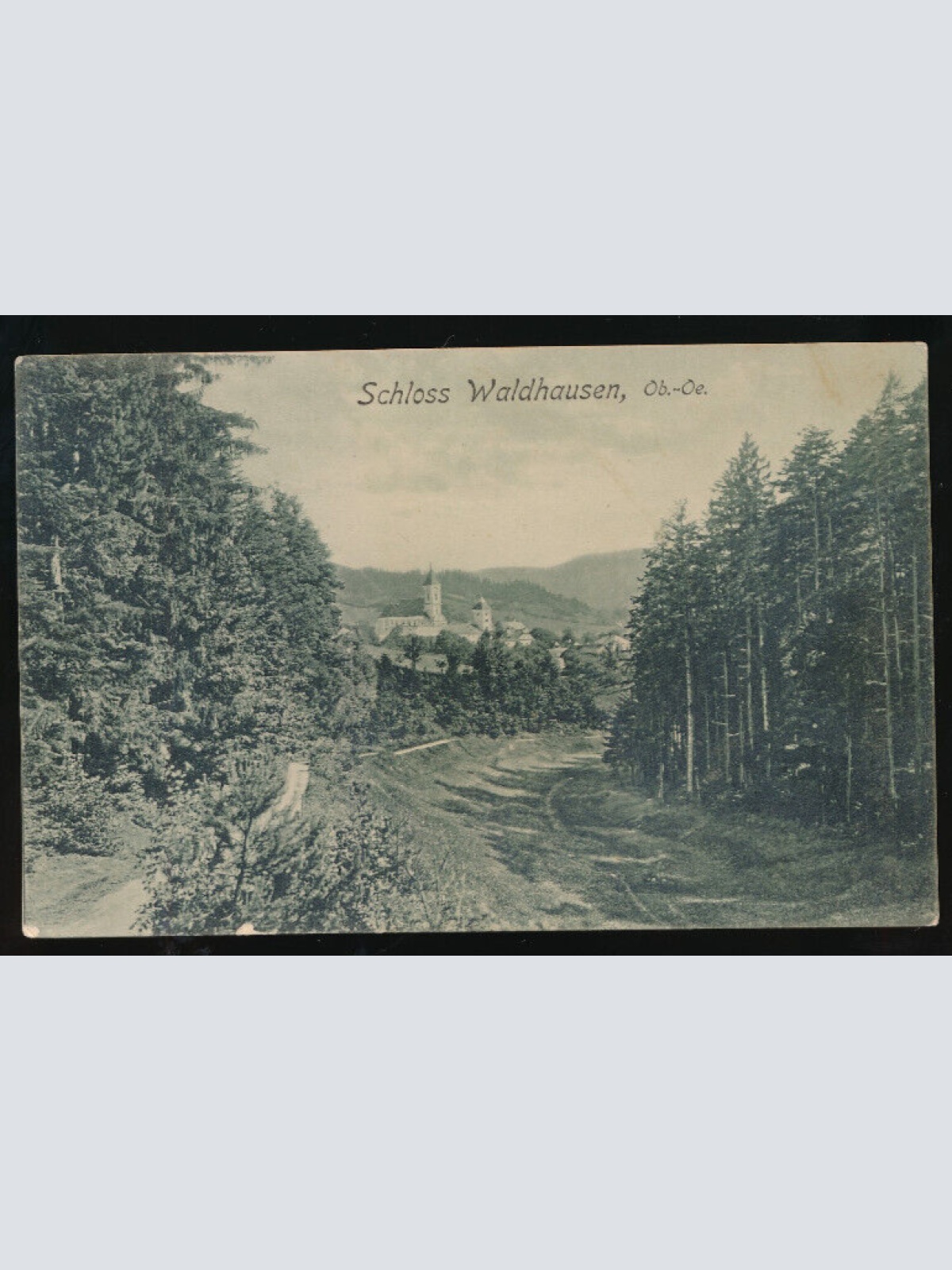 AK aus Waldhausen mit Schloss Oberösterreich (2035)