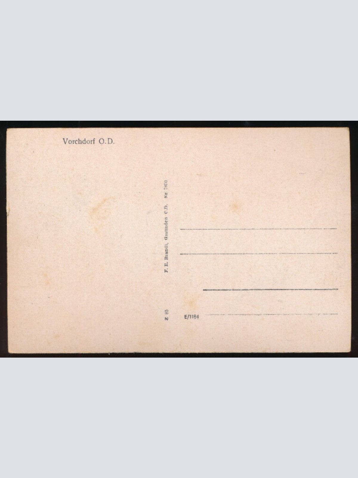 AK aus Vorchdorf Oberösterreich (2039)