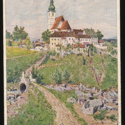 AK Gojau im Böhmerwald Tschechoslowakei (2046)