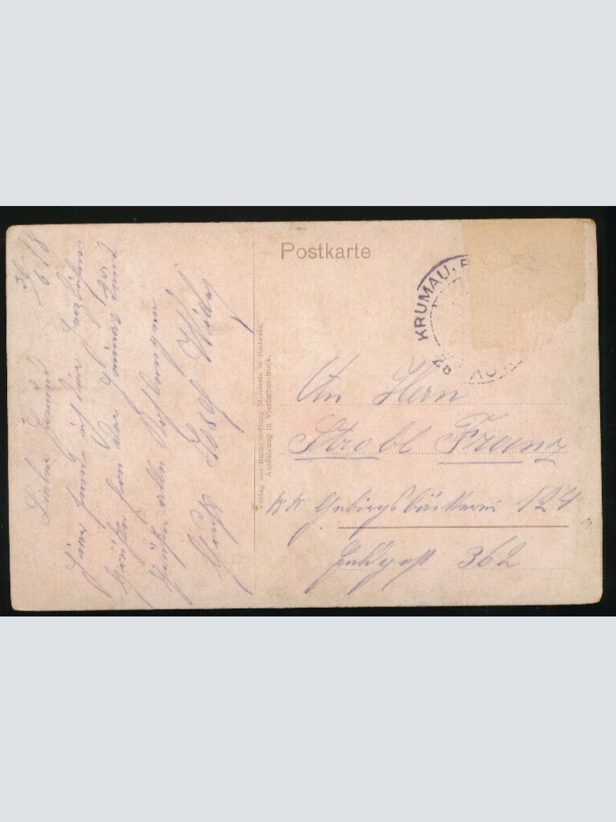 AK Gojau im Böhmerwald Tschechoslowakei (2046)