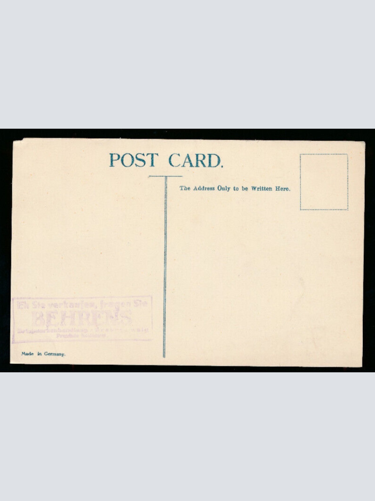 AK mit Marken und Wappen Fidschi - Fiji (1890)