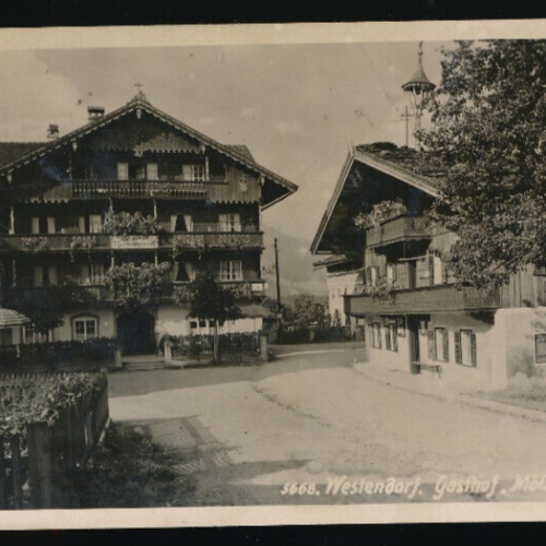 AK aus Westendorf mit Gasthof Mößnerwirt Tirol (2353)