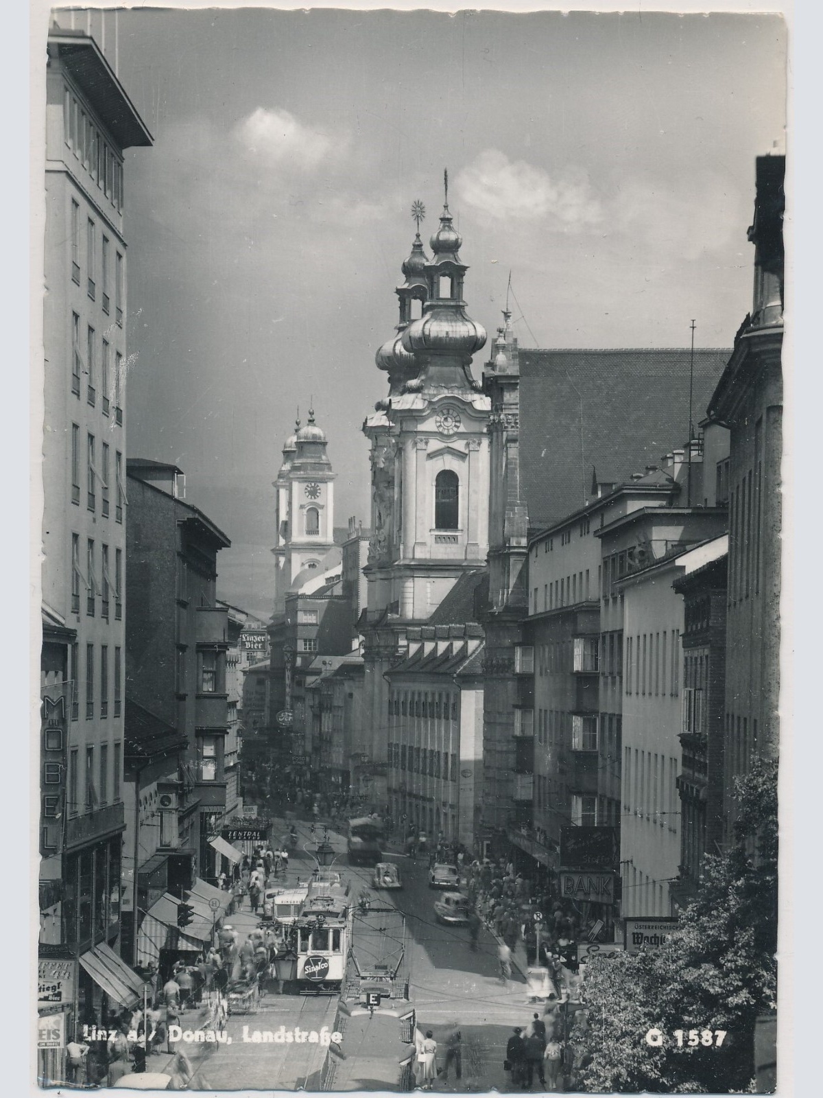 AK, Linz an der Donau, Landstraße, Oberösterreich (S132)