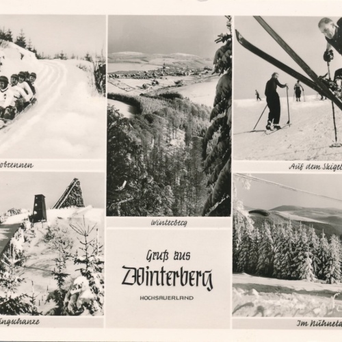 AK, Gruß aus Winterberg, Nordrhein-Westfalen (S87)