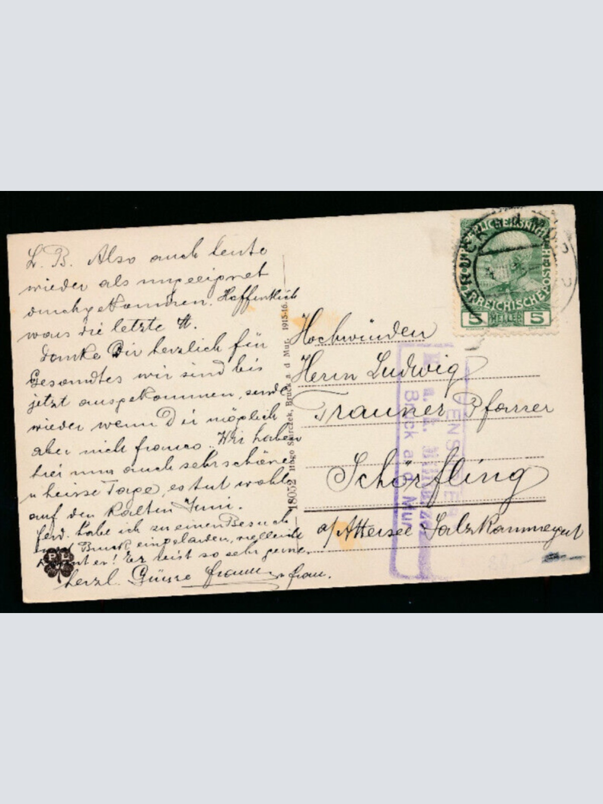 AK aus Bruck an der Mur Steiermark (2327)