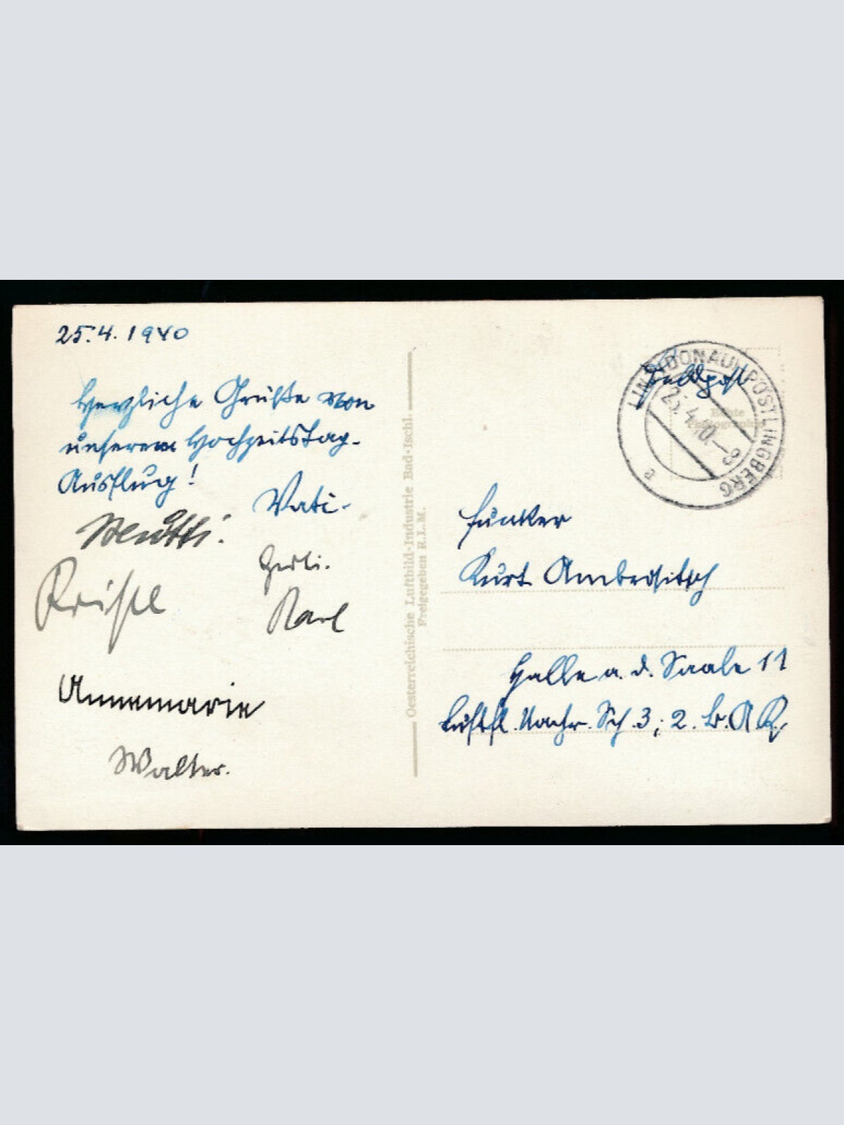 AK aus Linz an der Donau Pöstlingberg Oberösterreich (2375)