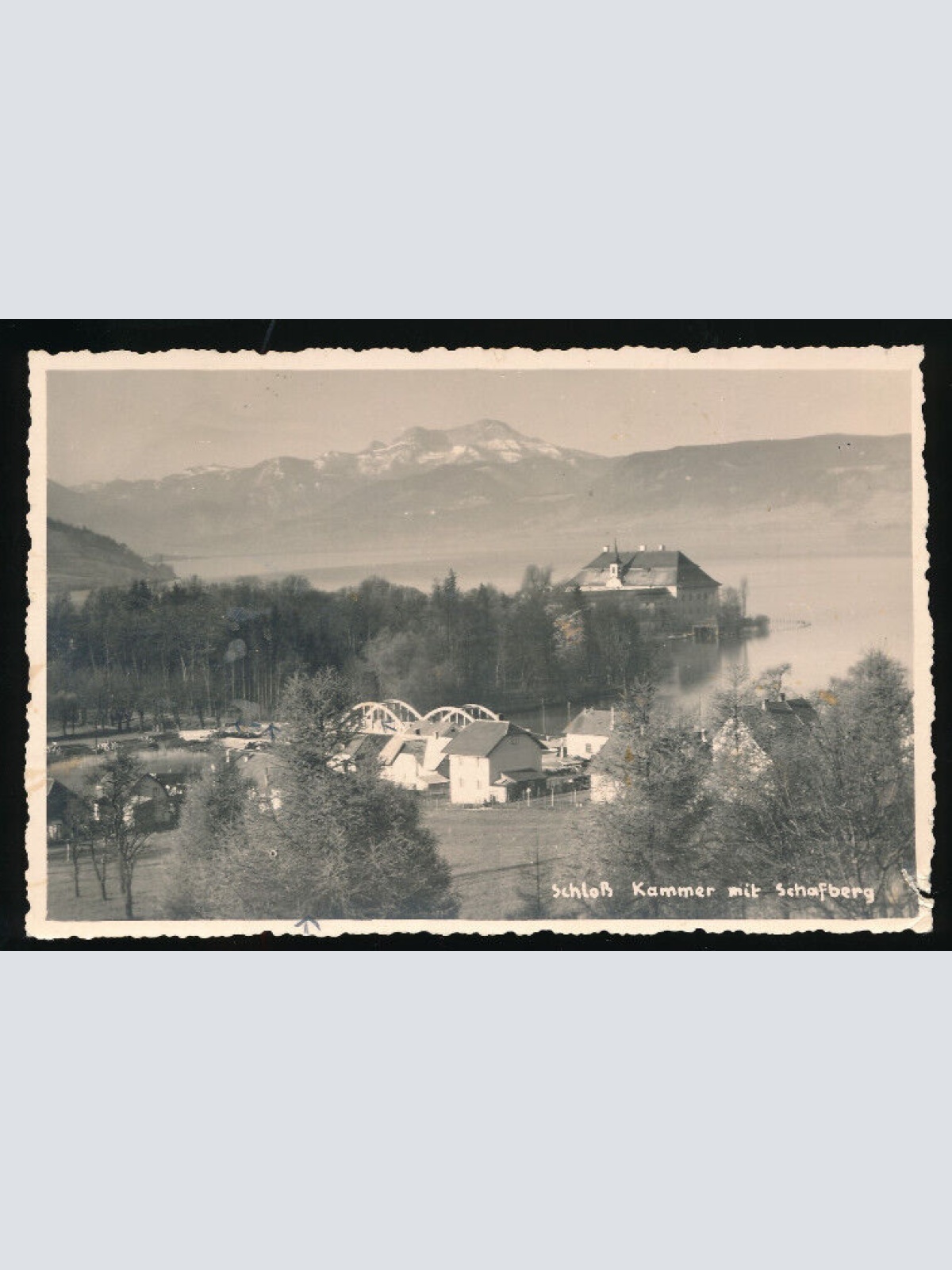 AK aus Kammer mit Schloß Kammer Oberösterreich (2363)