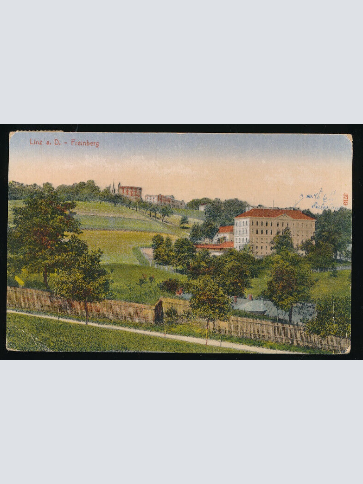 AK aus Linz an der Donau mit Freinberg Oberösterreich (2382)