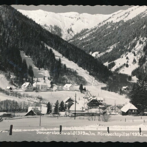 AK aus Donnersbachwald Steiermark (1811)