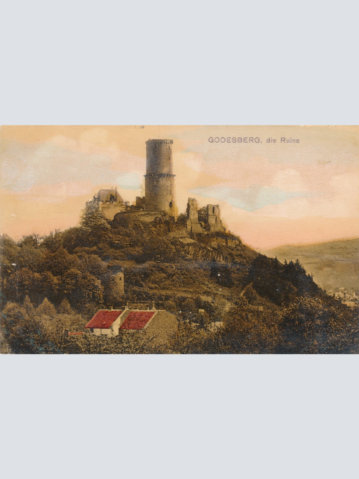 AK, Godesberg, die Ruine, AK, Nordrhein-Westfalen (S75)