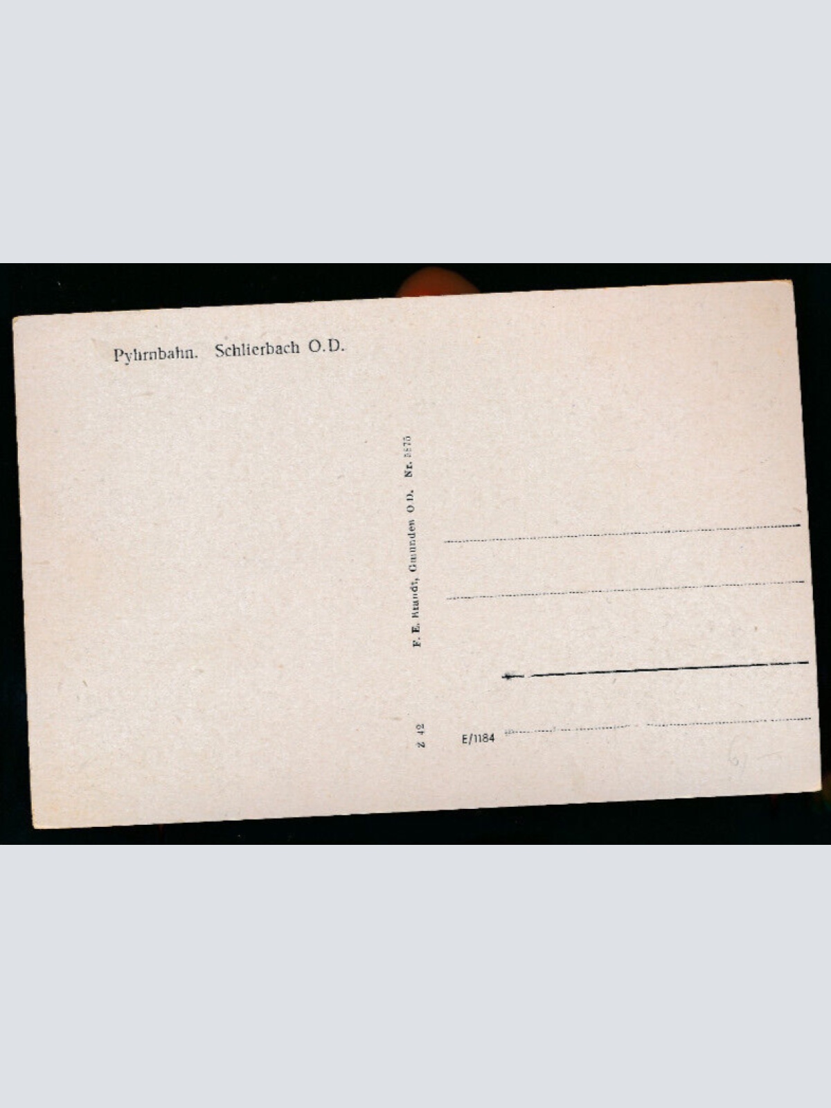 AK aus Schlierbach Oberösterreich (2299)