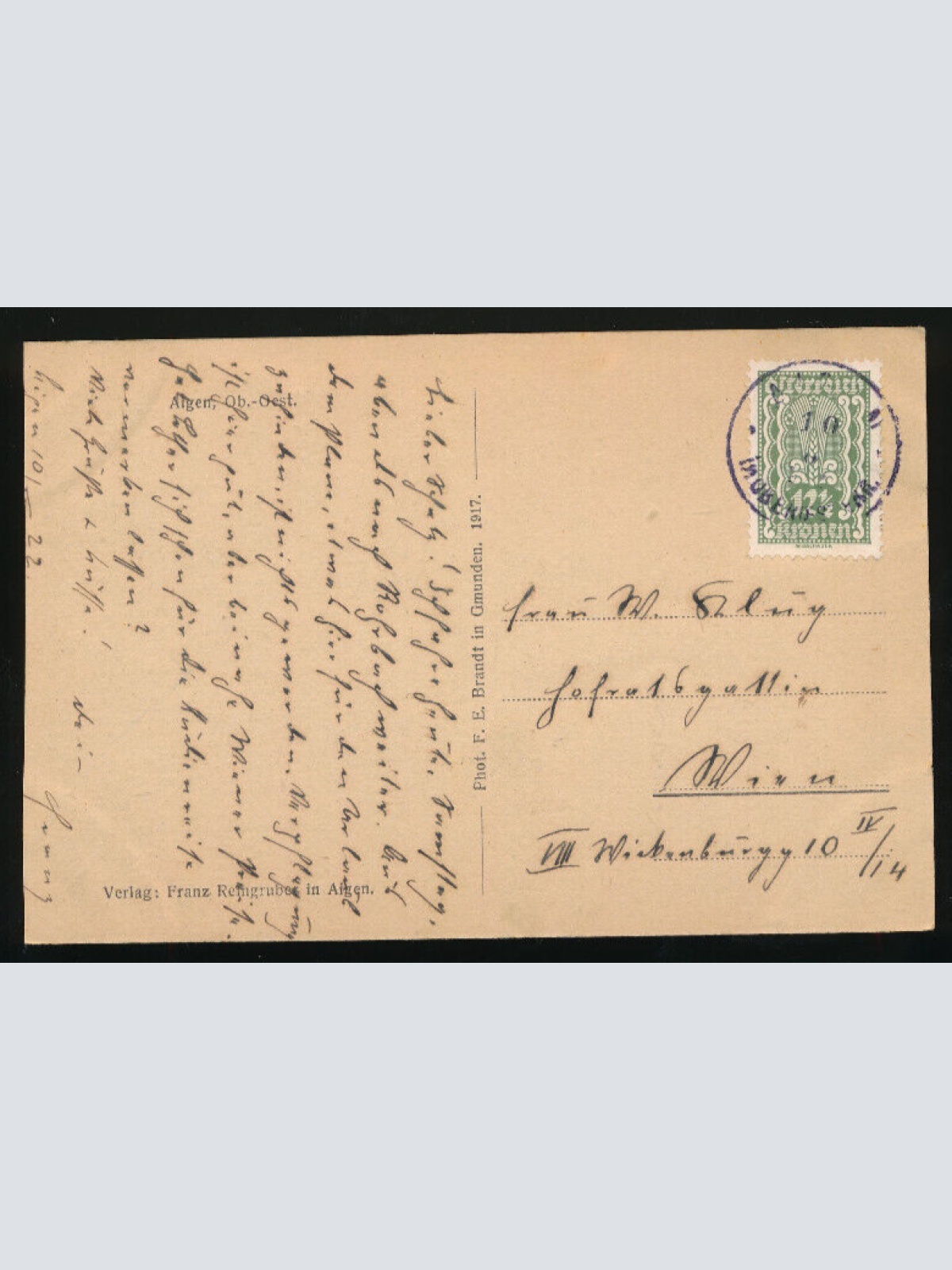 AK aus Aigen Oberösterreich (1668)