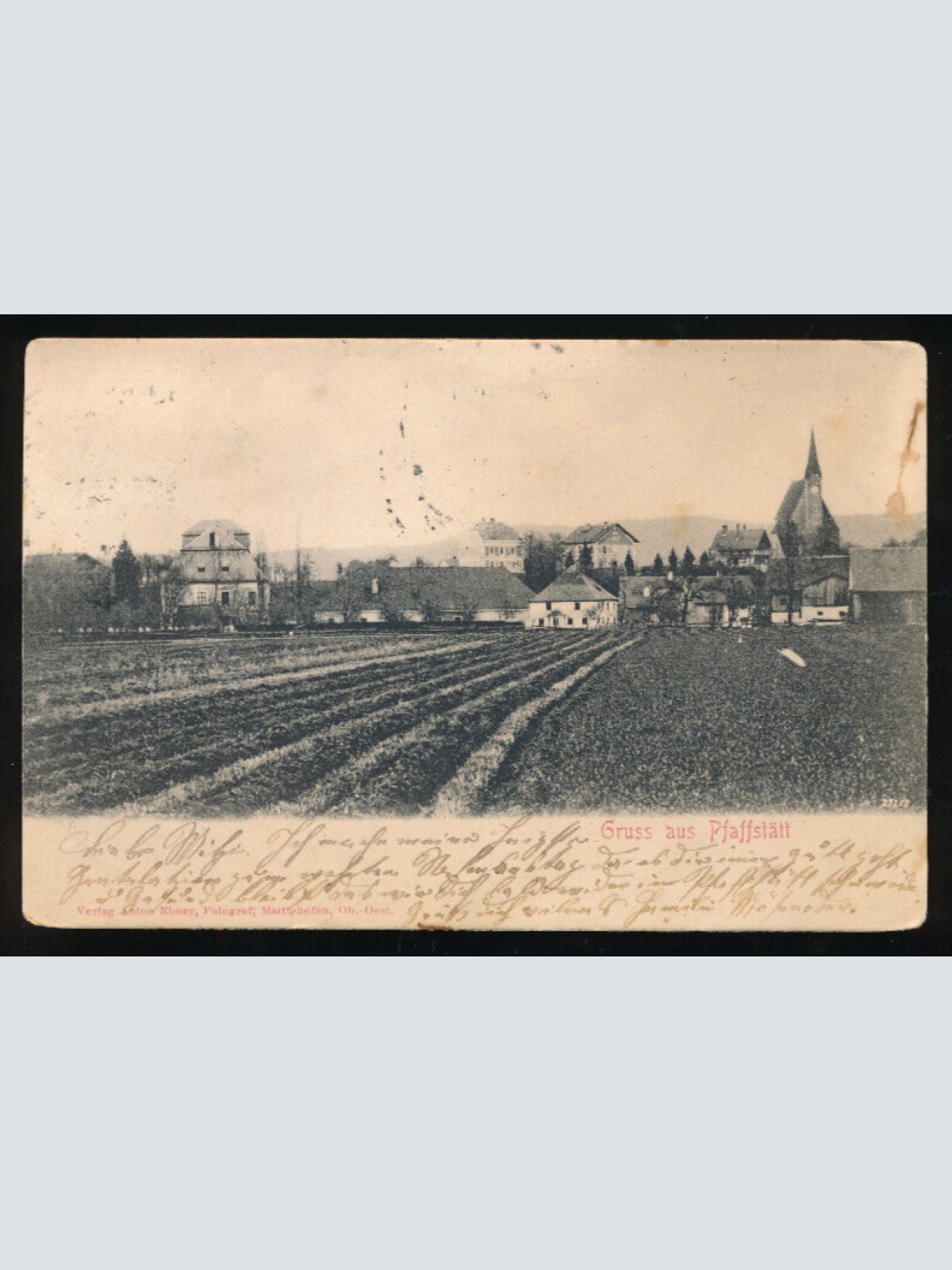AK aus Pfaffstätt Oberösterreich (1661)