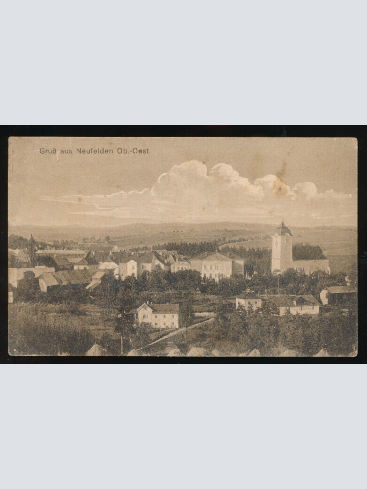 AK gruß aus Neufelden Oberösterreich (1675)