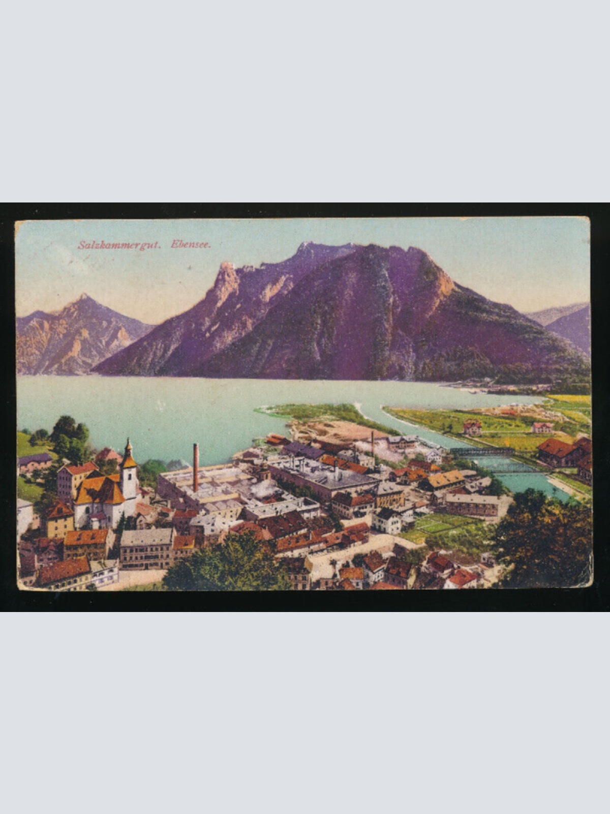 AK aus Ebensee Oberösterreich (1639)