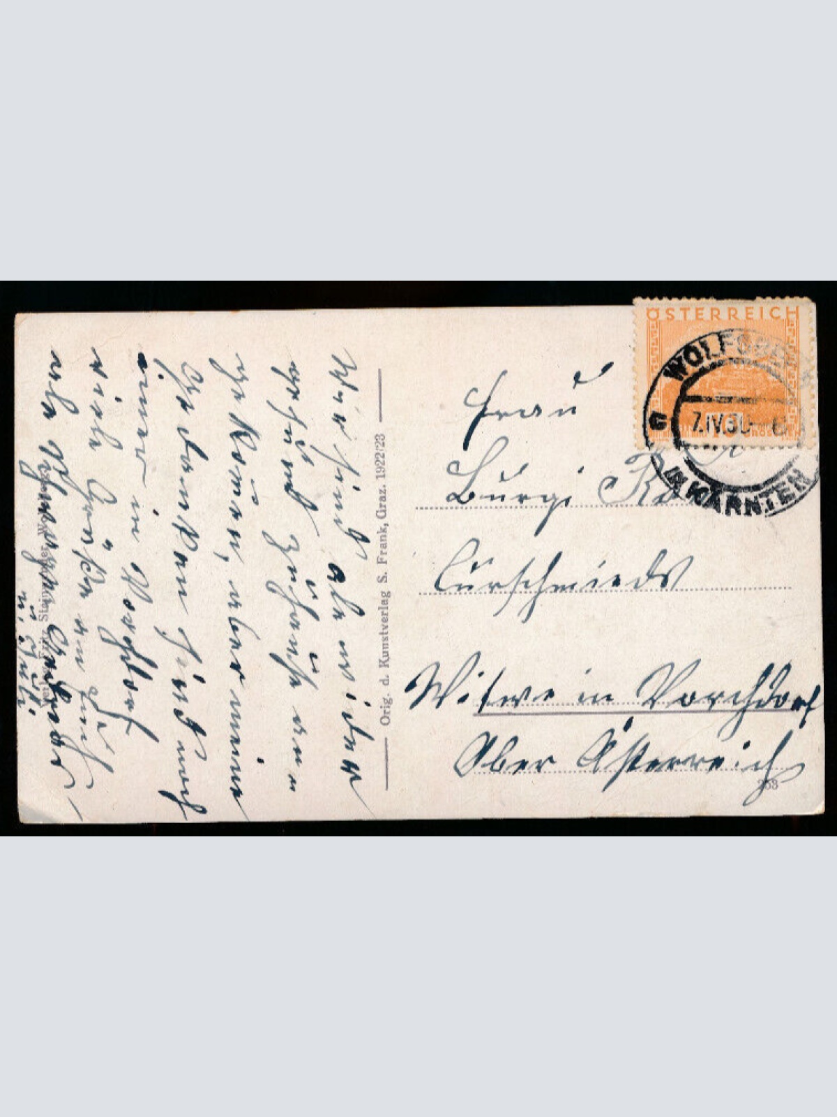 AK aus Wolfsberg Kärnten (1763)