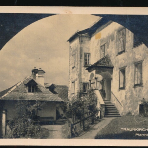 AK aus Traunkirchen Pfarrhof Oberösterreich (2533)
