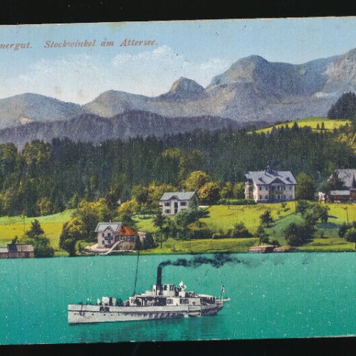 AK aus Stockwinkel am Attersee Oberösterreich (2441)