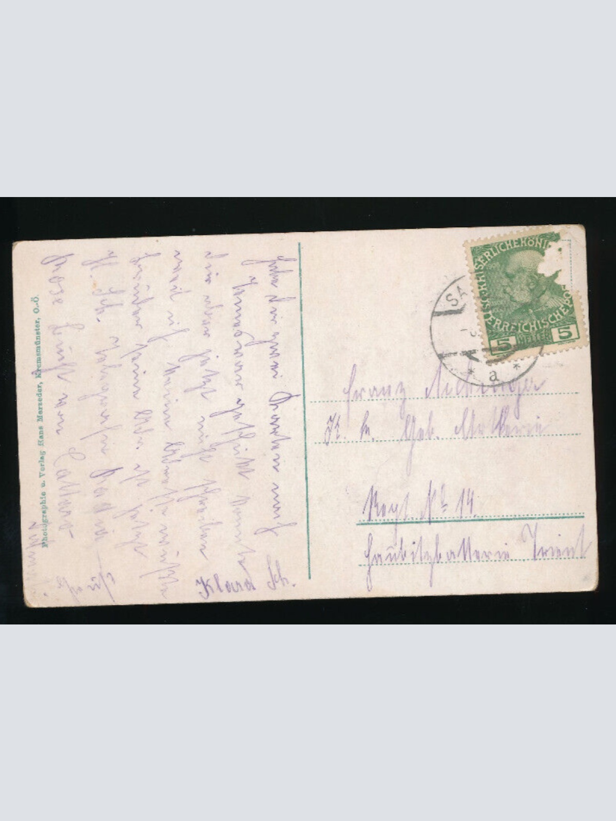 AK aus Kremsünster Oberösterreich (2506)