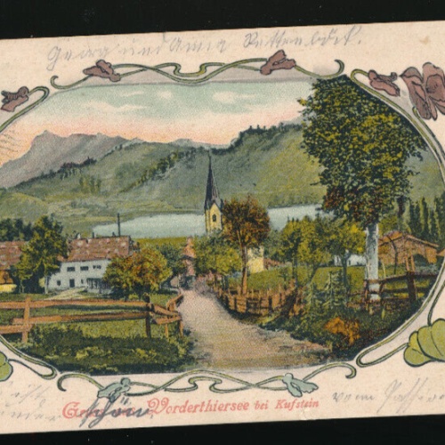 AK aus Kuftstein Vorderthiersee Tirol (2545)