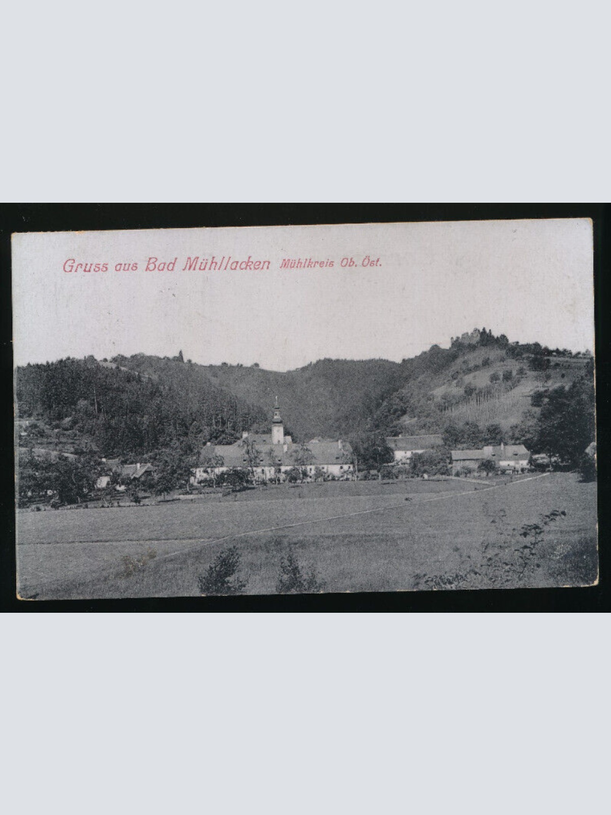 AK gruss aus Bad Mühllacken Oberösterreich (2415)