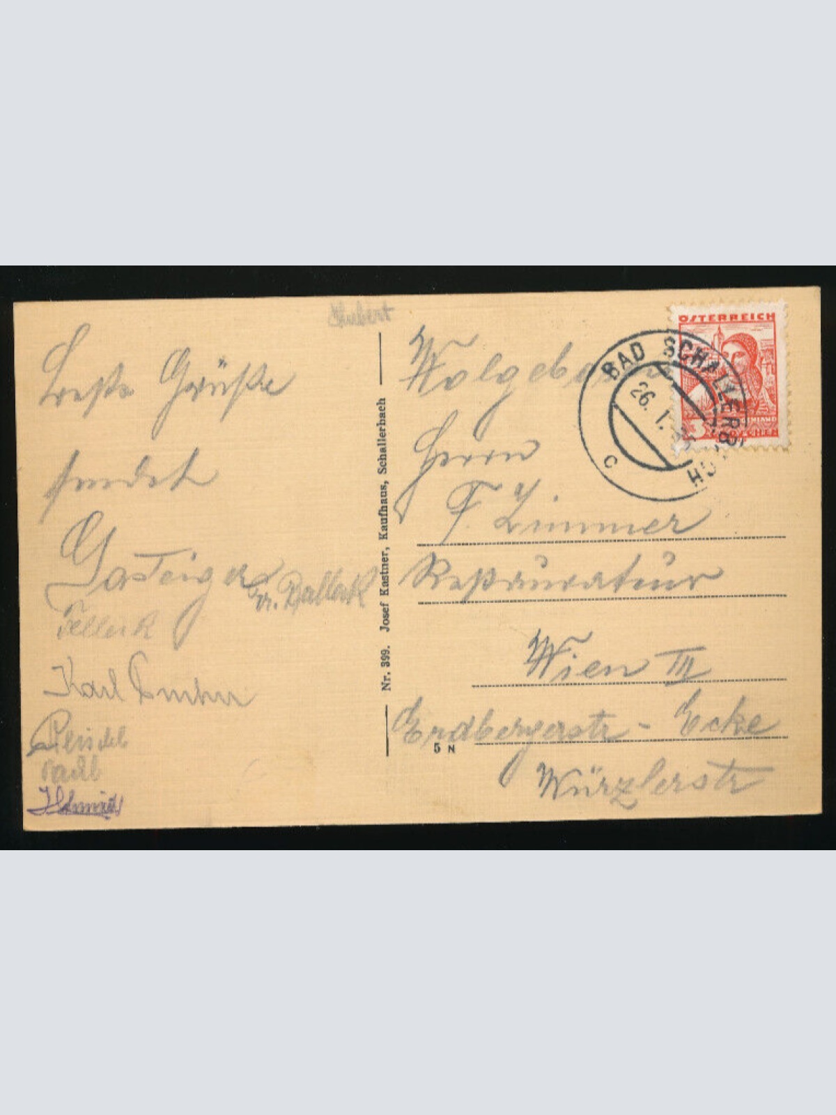 AK aus Schallerbach Oberösterreich (2393)