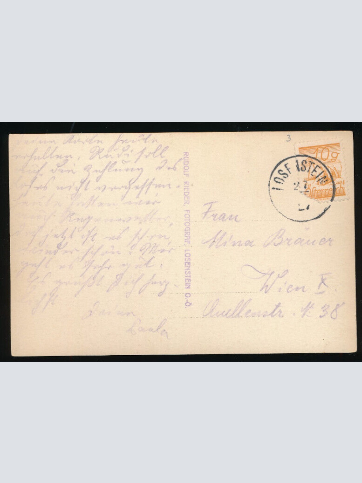 AK aus Losenstein Oberösterreich (2419)