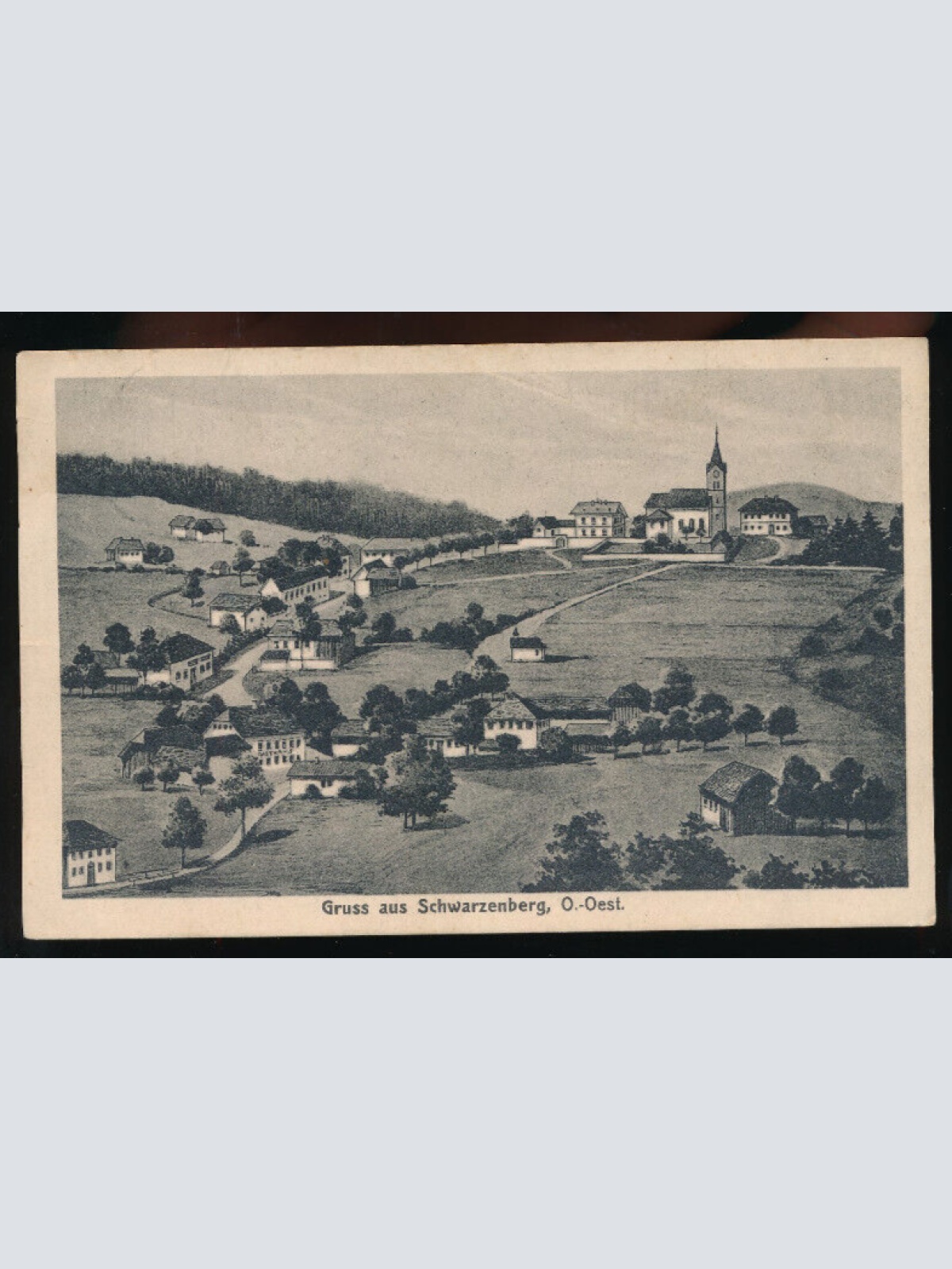 AK aus Schwarzenberg Oberösterreich (2455)