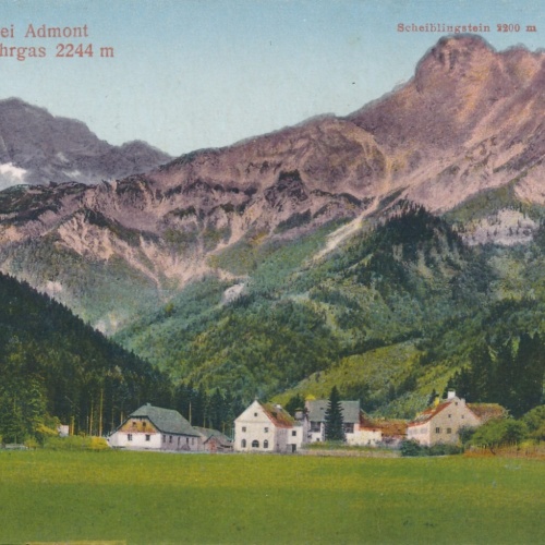 AK, Mühlau bei Admont, m. Gr. Pyhrgas, Steiermark (S155)