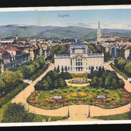 AK aus Zagreb Kroatien (2776)