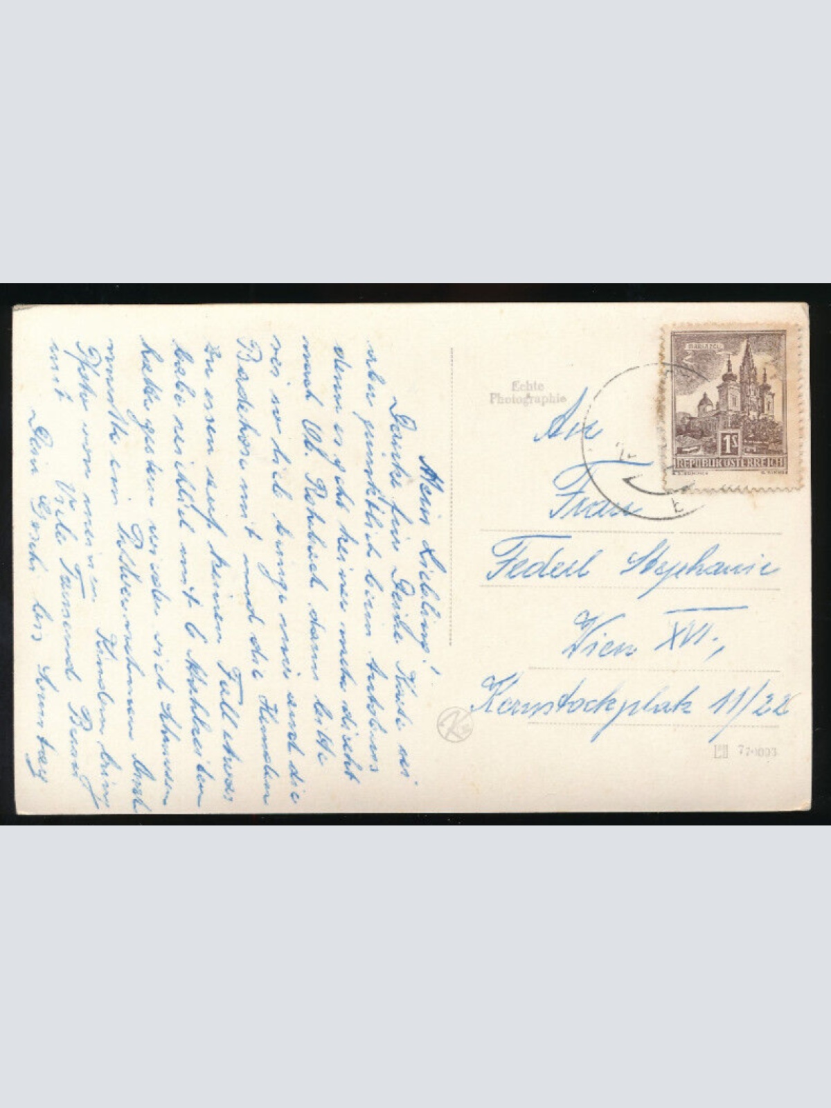 AK aus Ob. Rohrbach Fliegeraufnahme Niedrösterreich (2205)