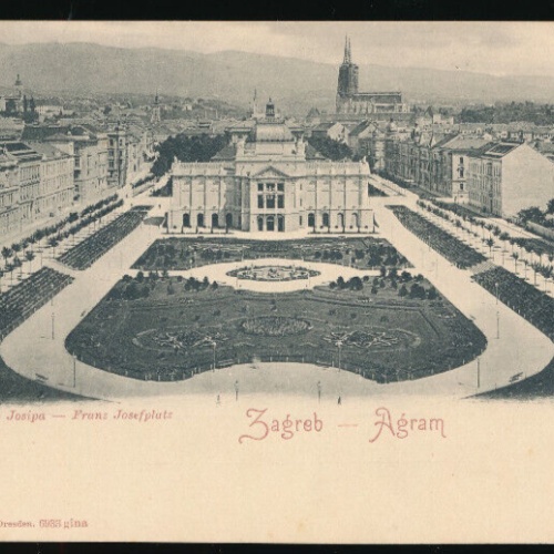 AK aus Zagreb - Agram Kroatien (2777)