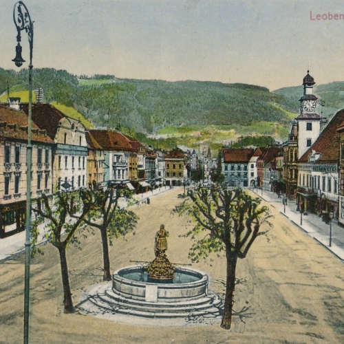 AK, Leoben, Hauptplatz, Steiermark (S131)