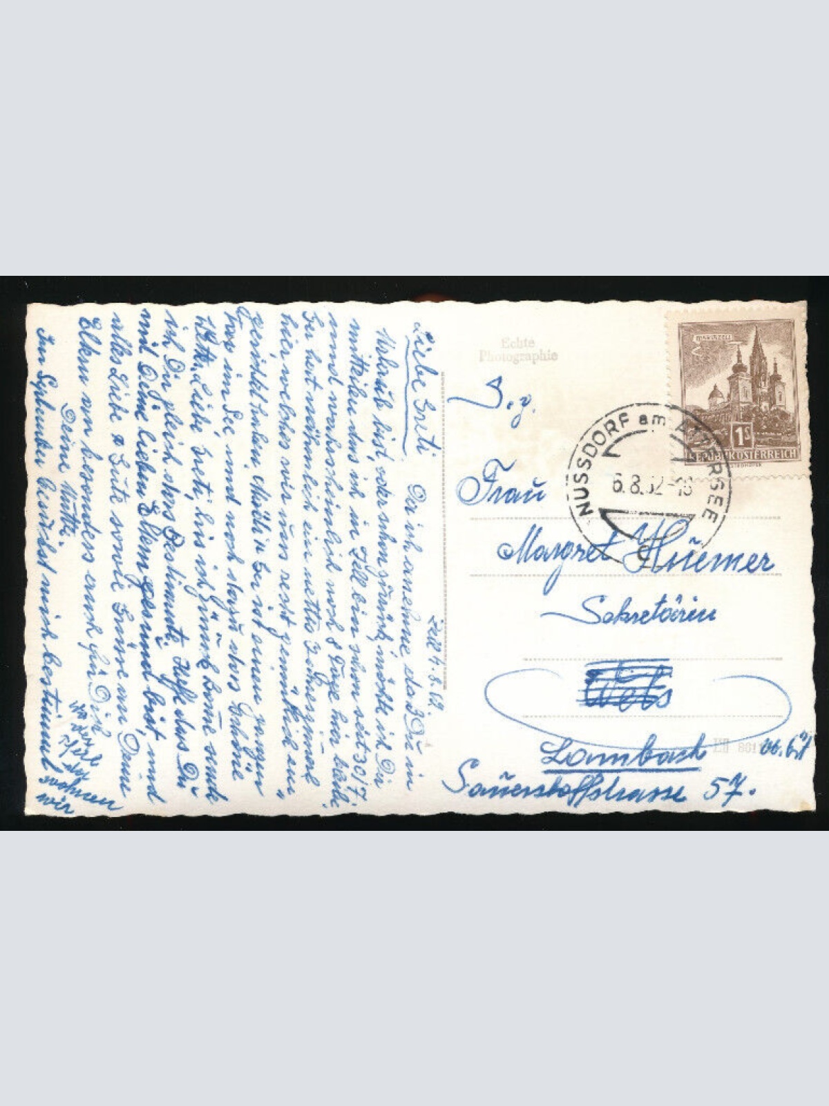 AK aus Zell am Attersee Oberösterreich (2817)