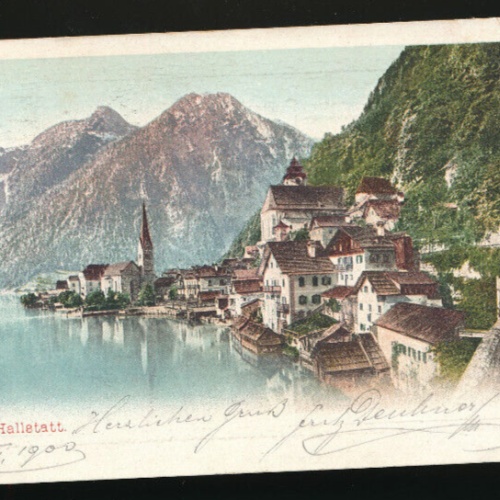 AK aus Hallstatt Oberösterreich (2110)