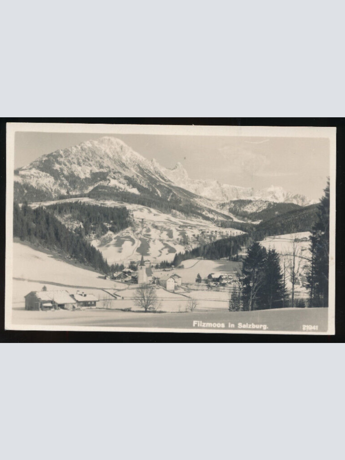 Winterkarte aus Filzmoss in Salzburg (2107)